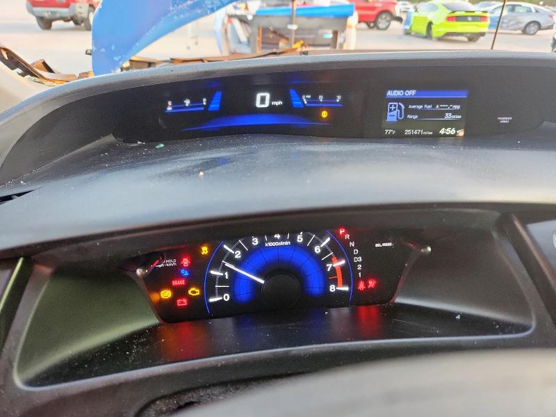 2HGFB2F56DH537977 - 2013 HONDA CIVIC LX 蓝色 照片 9