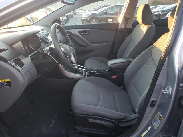 5NPDH4AE0FH587582 - 2015 HYUNDAI ELANTRA SE GRAY photo 7