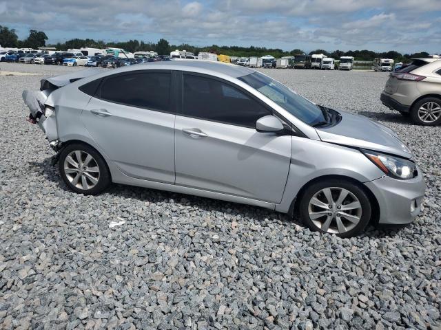 KMHCU4AE4DU444303 - 2013 HYUNDAI ACCENT GLS SILVER photo 4