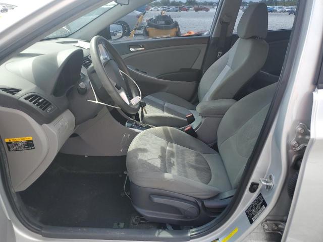 KMHCU4AE4DU444303 - 2013 HYUNDAI ACCENT GLS SILVER photo 7