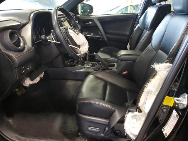 2T3NFREV6HW336479 - 2017 TOYOTA RAV4 SE შავი ფოტო 7