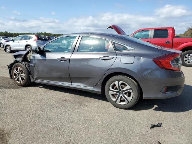 2HGFC2F53JH610747 - 2018 HONDA CIVIC LX GRAY photo 2