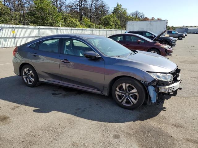 2HGFC2F53JH610747 - 2018 HONDA CIVIC LX GRAY photo 4