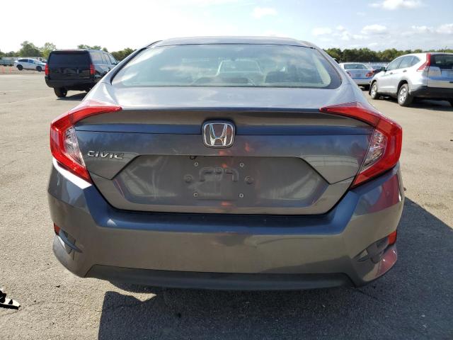2HGFC2F53JH610747 - 2018 HONDA CIVIC LX GRAY photo 6