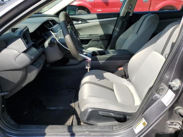2HGFC2F53JH610747 - 2018 HONDA CIVIC LX GRAY photo 7