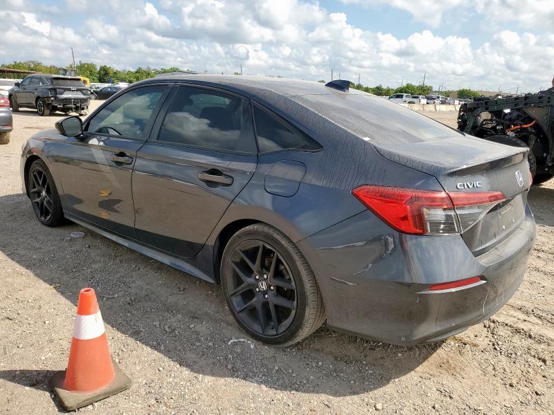 2HGFE2F57NH583097 - 2022 HONDA CIVIC SPORT GRAY photo 2