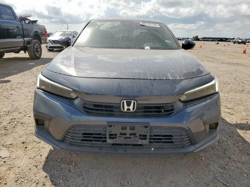 2HGFE2F57NH583097 - 2022 HONDA CIVIC SPORT GRAY photo 5