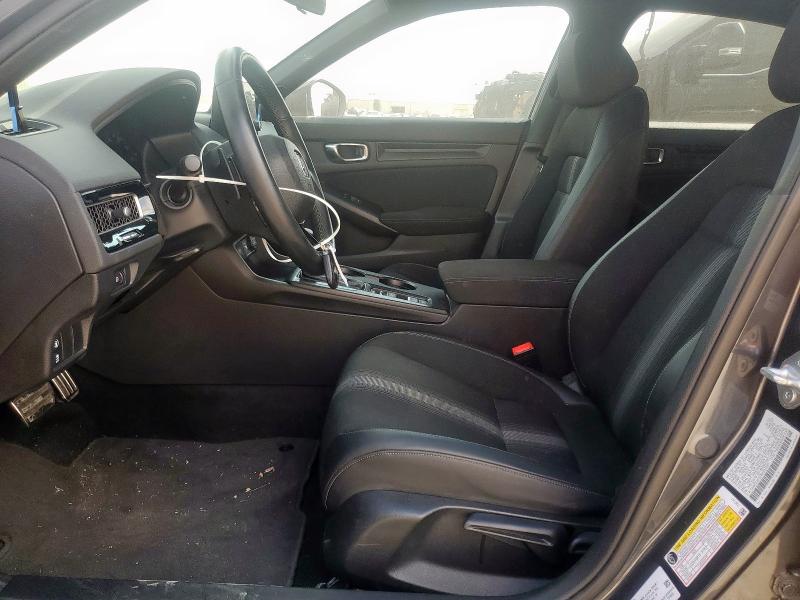 2HGFE2F57NH583097 - 2022 HONDA CIVIC SPORT GRAY photo 7