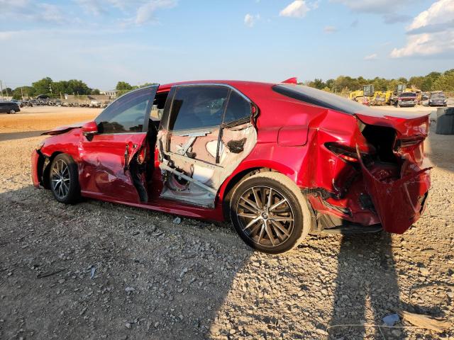 4T1T11AK0NU060940 - 2022 TOYOTA CAMRY SE წითელი ფოტო 2