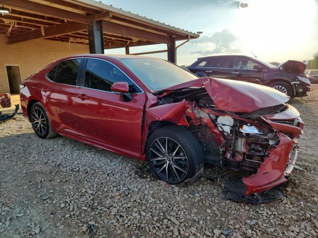 4T1T11AK0NU060940 - 2022 TOYOTA CAMRY SE წითელი ფოტო 4