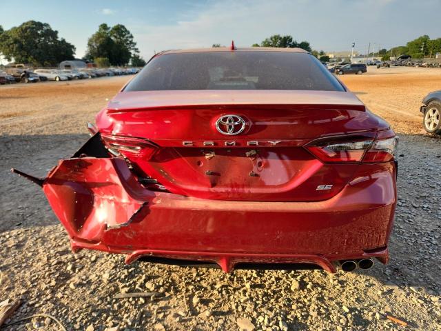 4T1T11AK0NU060940 - 2022 TOYOTA CAMRY SE წითელი ფოტო 6