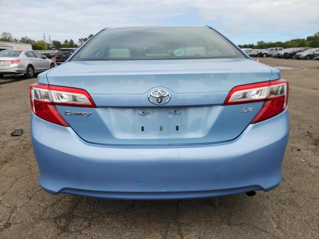 4T1BF1FKXCU538722 - 2012 TOYOTA CAMRY BASE BLUE photo 6