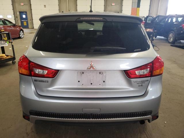 JA4AR3AW9GZ024540 - 2016 MITSUBISHI OUTLANDER ES ვერცხლისფერი ფოტო 6