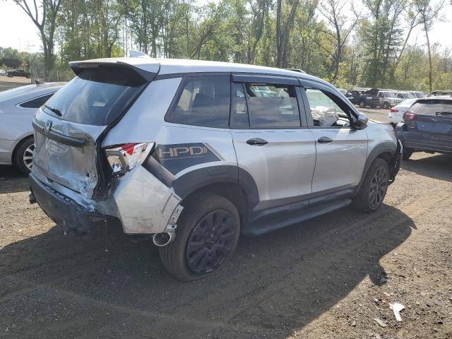 5FNYF8H50NB031970 - 2022 HONDA PASSPORT EXL Gümüş fotoğraf 3