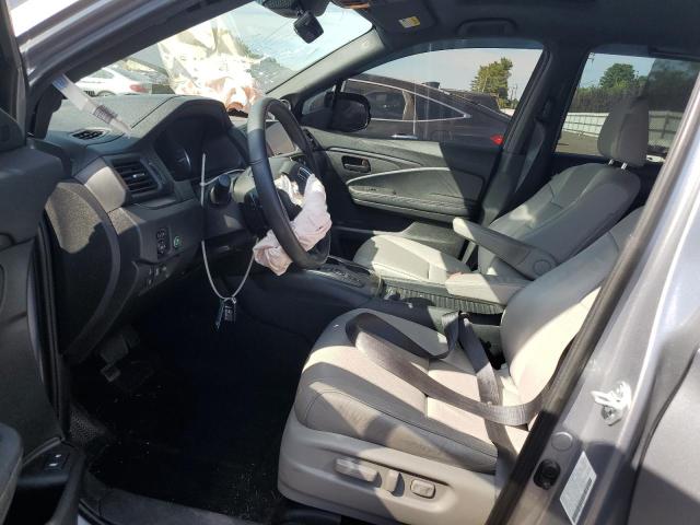 5FNYF8H50NB031970 - 2022 HONDA PASSPORT EXL Gümüş fotoğraf 7