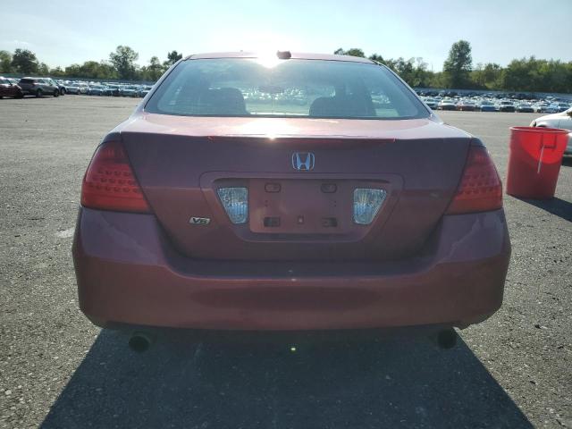 1HGCM66596A061231 - 2006 HONDA ACCORD EX Bordo foto 6