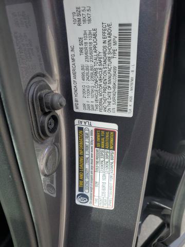 5J6RW2H89KL036499 - 2019 HONDA CR-V EXL Gris photo 14