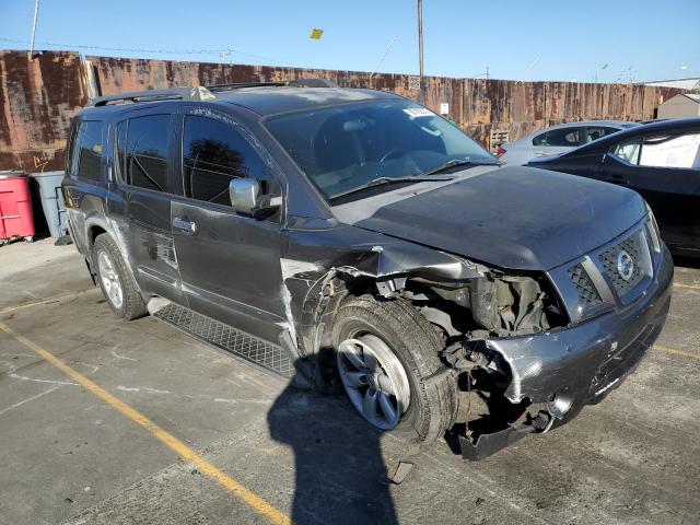 5N1AA0ND5BN605064 - 2011 NISSAN ARMADA SV GRAY photo 4