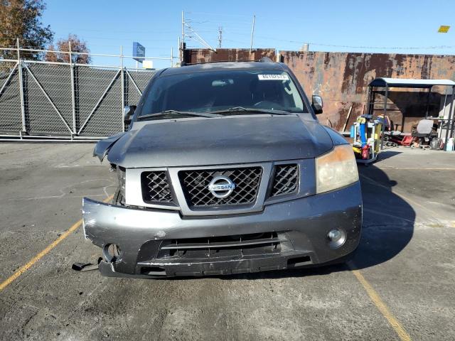 5N1AA0ND5BN605064 - 2011 NISSAN ARMADA SV GRAY photo 5