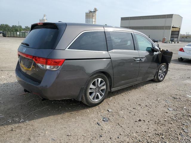 5FNRL5H91EB136810 - 2014 HONDA ODYSSEY TOURING GRAY photo 3