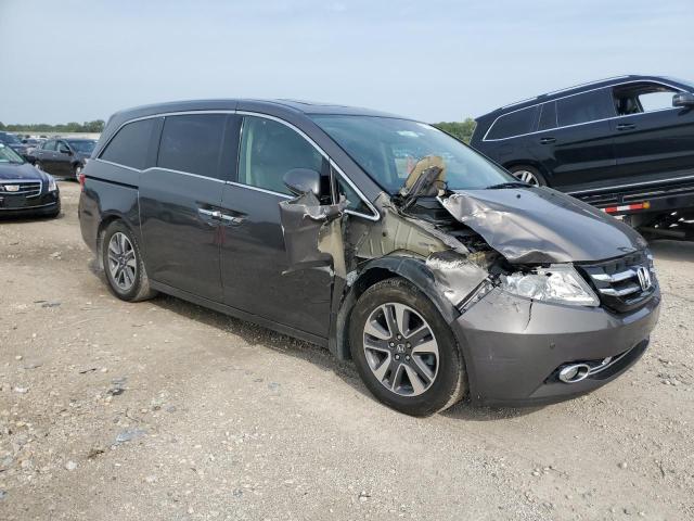 5FNRL5H91EB136810 - 2014 HONDA ODYSSEY TOURING GRAY photo 4