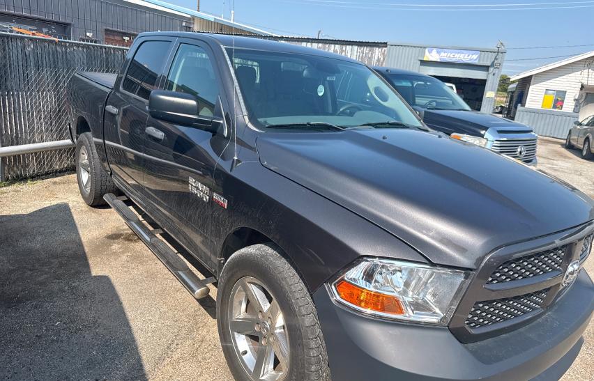 1C6RR6KT4GS405243 - 2016 RAM 1500 ST Темно-сірий фото 11