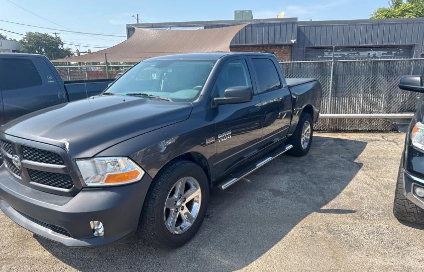 1C6RR6KT4GS405243 - 2016 RAM 1500 ST Темно-сірий фото 2