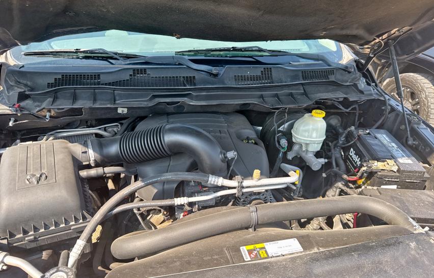 1C6RR6KT4GS405243 - 2016 RAM 1500 ST Темно-сірий фото 7