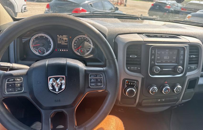 1C6RR6KT4GS405243 - 2016 RAM 1500 ST Темно-сірий фото 9