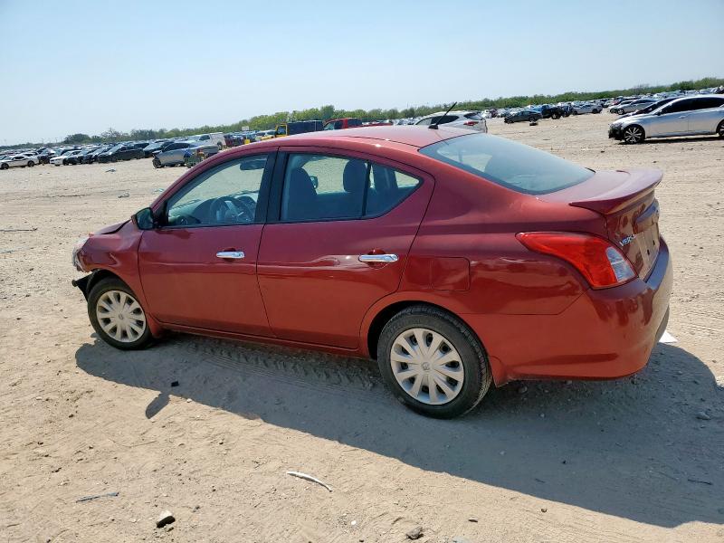 3N1CN7AP7KL838148 - 2019 NISSAN VERSA S BURGUNDY photo 2
