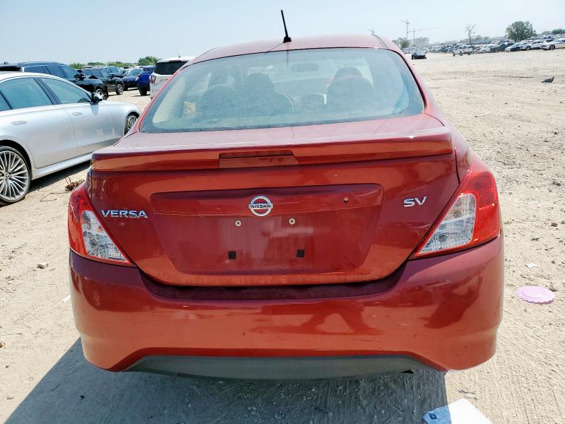 3N1CN7AP7KL838148 - 2019 NISSAN VERSA S BURGUNDY photo 6