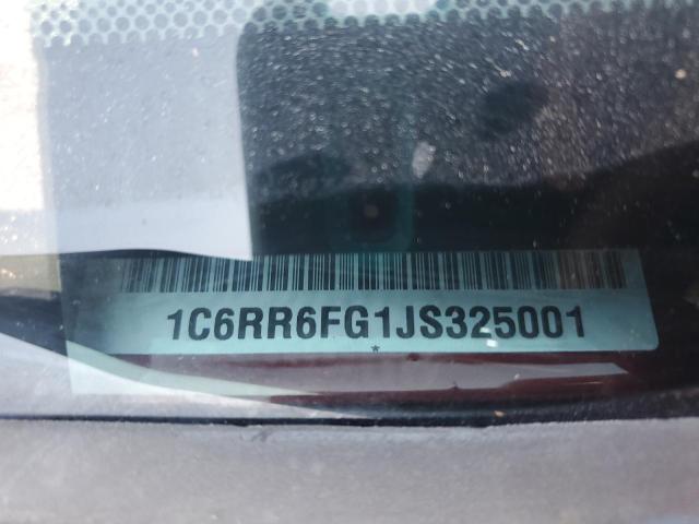 1C6RR6FG1JS325001 - 2018 RAM 1500 ST Кремовый фото 12