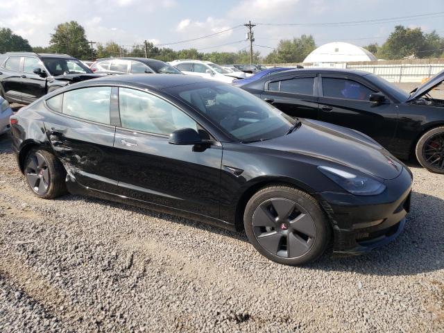 5YJ3E1EA9PF628799 - 2023 TESLA MODEL 3 შავი ფოტო 4