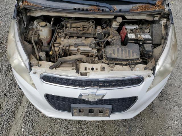 KL8CD6S97EC540847 - 2014 CHEVROLET SPARK 1LT თეთრი ფოტო 11