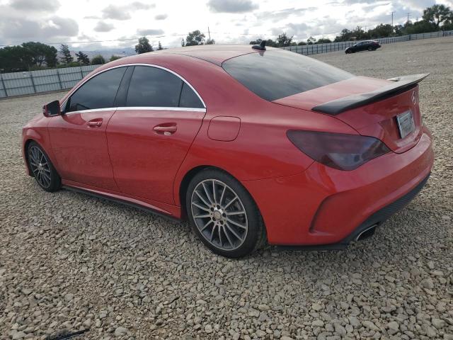 WDDSJ4GB4GN314841 - 2016 MERCEDES-BENZ CLA 250 4MATIC RED photo 2