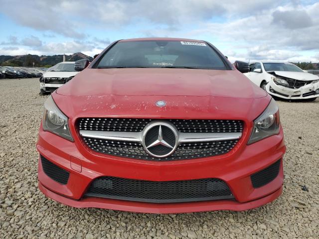 WDDSJ4GB4GN314841 - 2016 MERCEDES-BENZ CLA 250 4MATIC RED photo 5