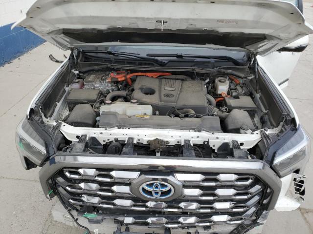 5TFNC5DB2RX051235 - 2024 TOYOTA TUNDRA CREWMAX PLATINUM 白色 照片 11