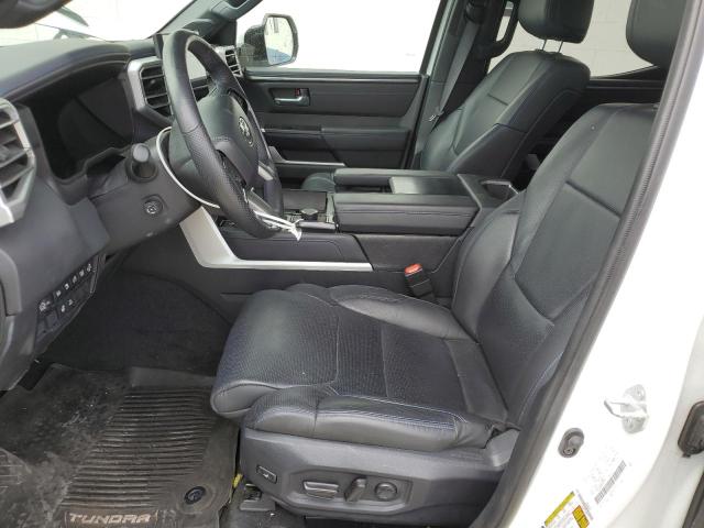5TFNC5DB2RX051235 - 2024 TOYOTA TUNDRA CREWMAX PLATINUM 白色 照片 7