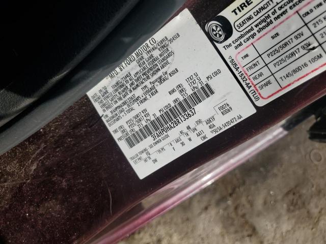 3FAHP0HA2BR133637 - 2011 FORD FUSION SE PURPLE photo 12