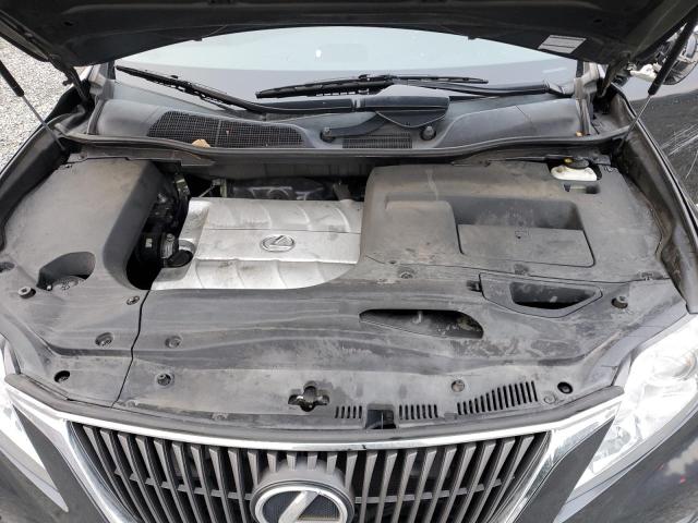 2T2ZK1BA3AC001157 - 2010 LEXUS RX 350 CHARCOAL photo 12