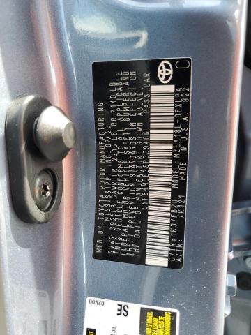 5YFB4MDE3SP339466 - 2025 TOYOTA COROLLA LE GRAY photo 12