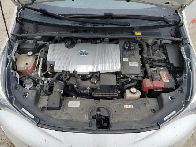 JTDKARFU4J3064658 - 2018 TOYOTA PRIUS WHITE photo 11