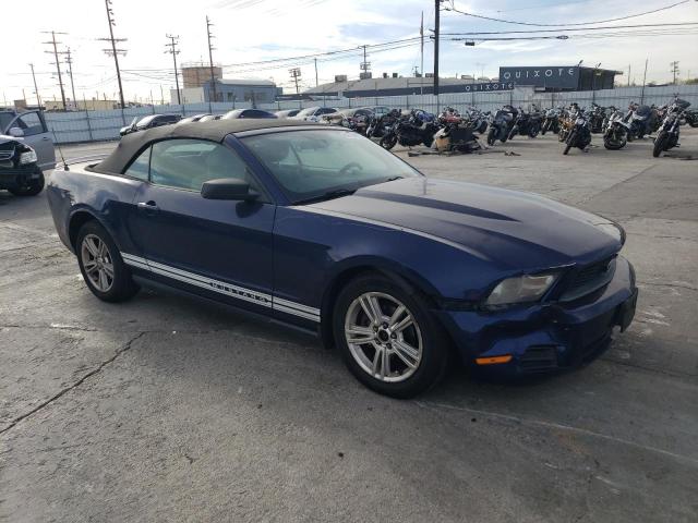 1ZVBP8EN6A5173935 - 2010 FORD MUSTANG BLUE photo 4