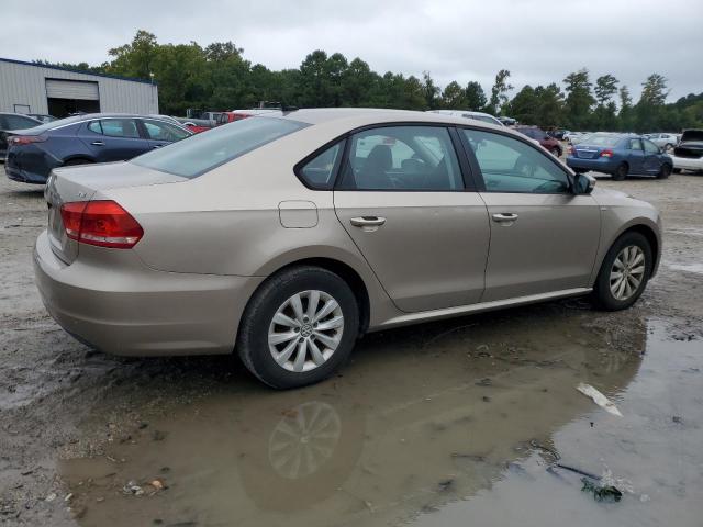 1VWAT7A38FC096638 - 2015 VOLKSWAGEN PASSAT S BEIGE photo 3