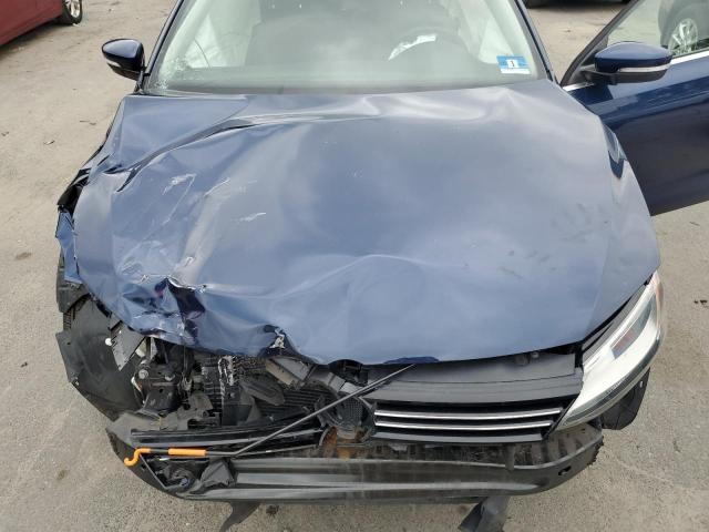 3VWD17AJ3EM427222 - 2014 VOLKSWAGEN JETTA SE BLUE photo 11