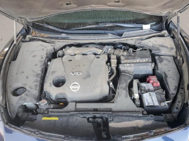 1N4AA5APXAC845504 - 2010 NISSAN MAXIMA S BLUE photo 11