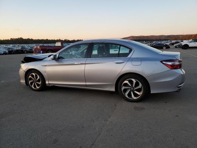 1HGCR3F84HA044785 - 2017 HONDA ACCORD EXL SILVER photo 2