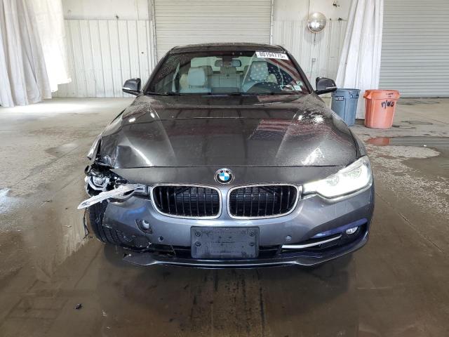 WBA8D9G50HNU61000 - 2017 BMW 330 XI GRAY photo 5