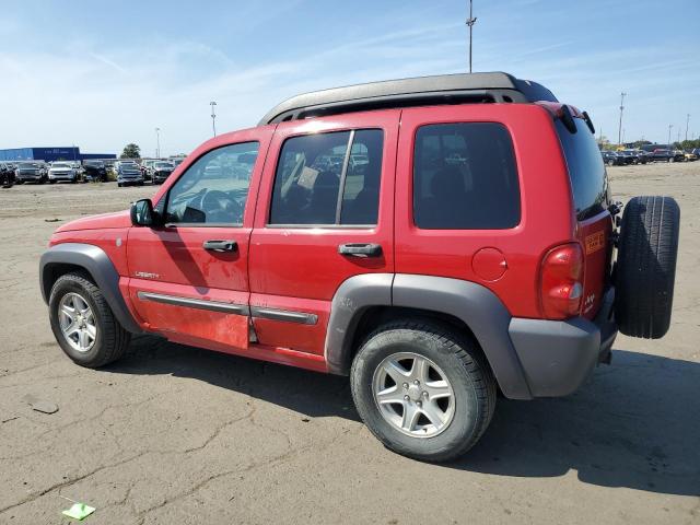 1J4GL48K24W160297 - 2004 JEEP LIBERTY SPORT 红色 照片 2