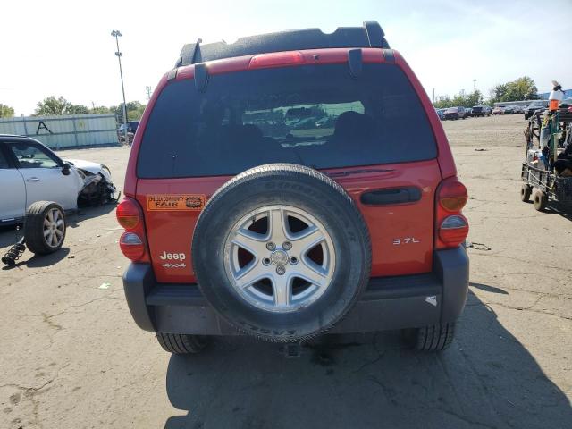 1J4GL48K24W160297 - 2004 JEEP LIBERTY SPORT 红色 照片 6